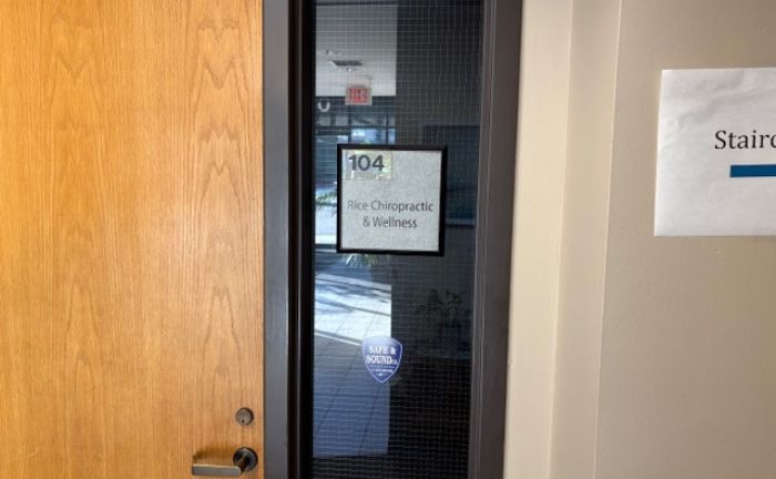 rice chiropractic and wellness office